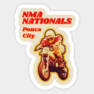 Motocross Nationals Ponca City Sticker